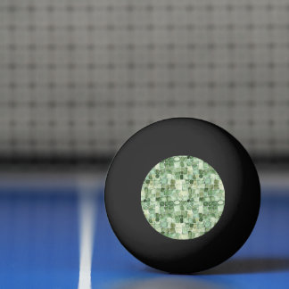 Green Alligator Animal Print 卓球ボール