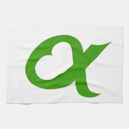 Green Alpheart キッチンタオル