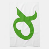 Green Alpheart キッチンタオル (縦)