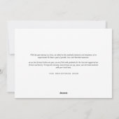 Green and Black Buffalo Check Plaid Photo シーズンカード (裏面)