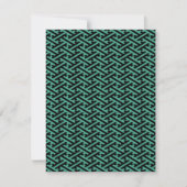 Green and Black Sayagata Pattern (正面)