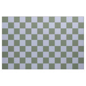 Green and Blue Checkered Pattern ファブリック (ファットクウォーター)