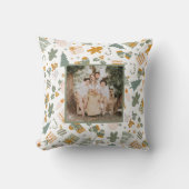 Green And Gold Christmas Holiday Party クッション (正面)