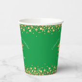 Green and Gold Graduation 紙コップ (左)