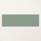 Green and Magenta Boxed Floral Yoga Mat ヨガマット (裏面(横))