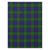 Green and navy Tartan テーブルクロス (正面)