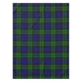 Green and navy Tartan テーブルクロス