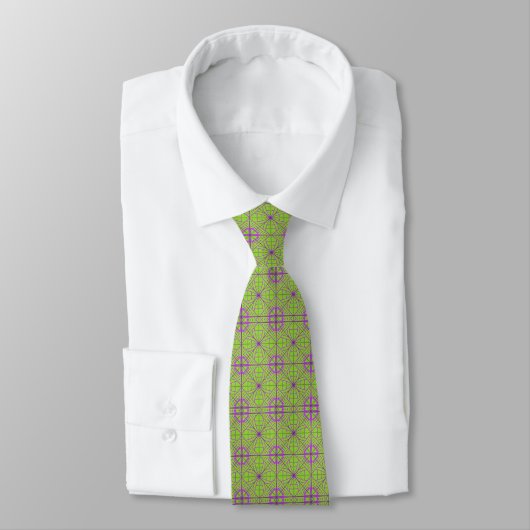 Green and Pink Tie ネクタイ (タイ)