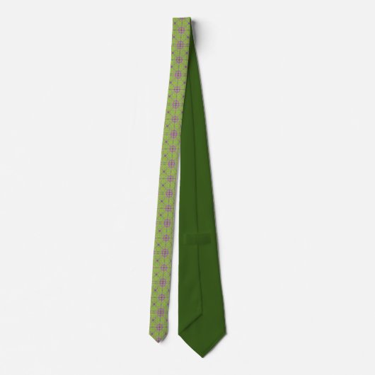 Green and Pink Tie ネクタイ (裏面)