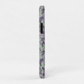 green and purple camo abstract Case-Mate iPhoneケース (裏面/右)