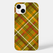 Green and Red Plaid Print Scottish Tartan  Case-Mate iPhoneケース (裏面)