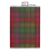 Green and red, tartan flask フラスク (裏面)
