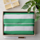 Green and White Cabana Stripes  薄葉紙 (ギフト)