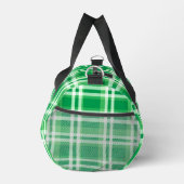 Green And White Plaid ダッフルバッグ (右)
