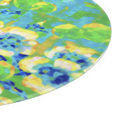 Green and Yellow Summer Tray カッティングボード (角)