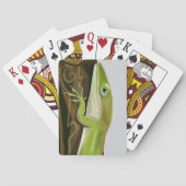 Green Anole Lizard トランプ (裏面)
