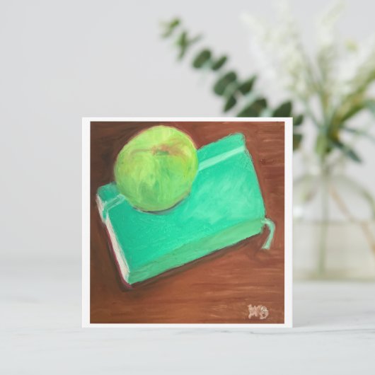 Green Apple and Journal カード (スタンド正面)