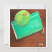 Green Apple and Journal カード (正面)