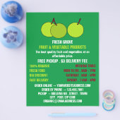 Green Apples, Greengrocers Advertising チラシ (シングル)