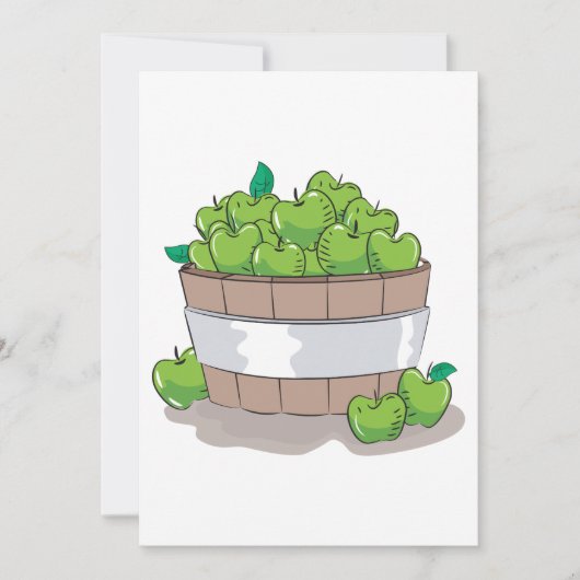 Green Apples Invitation 招待状 (正面)