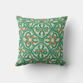 green arabesque クッション (裏面)
