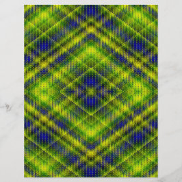 Green Argyle Bulk Scrapbook Paper Pages チラシ