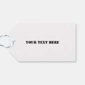 Green Army Action Menカスタマイズ可能 ギフトタグ (裏面横)