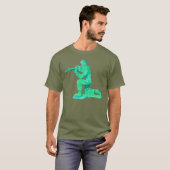Green Army Man Tシャツ (正面フル)