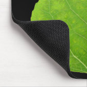 Green Aspen Leaf #11 マウスパッド (コーナー)