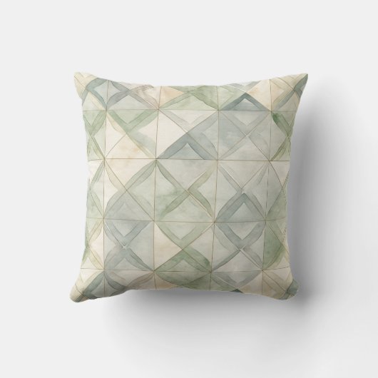 Green Bamboo Mindfulness Yoga クッション (裏面)