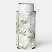 Green Bamboo Mindfulness Yoga スリム缶クーラー (Seltzer裏面)