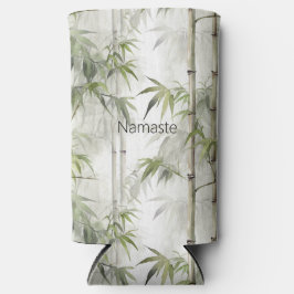 Green Bamboo Mindfulness Yoga スリム缶クーラー