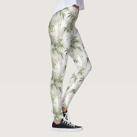 Green Bamboo Mindfulness Yoga レギンス (右)