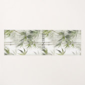 Green Bamboo Serenity ヨガマット (正面(横))