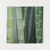 Green bamboo shoots タペストリー (正面)