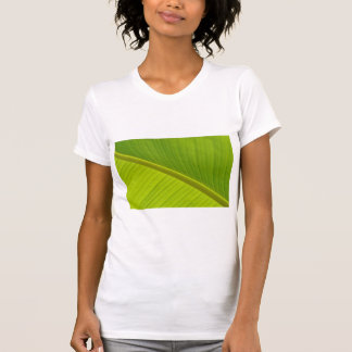 Green banana leaf tシャツ