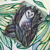 Green Barn Owl 名刺