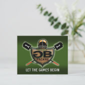 GREEN BAY PACK by Slipperywindow ポストカード (スタンド正面)