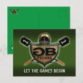 GREEN BAY PACK by Slipperywindow ポストカード (正面/裏面)