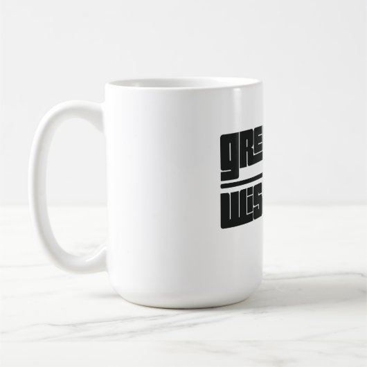 Green Bay - Wisconsin コーヒーマグカップ (左)