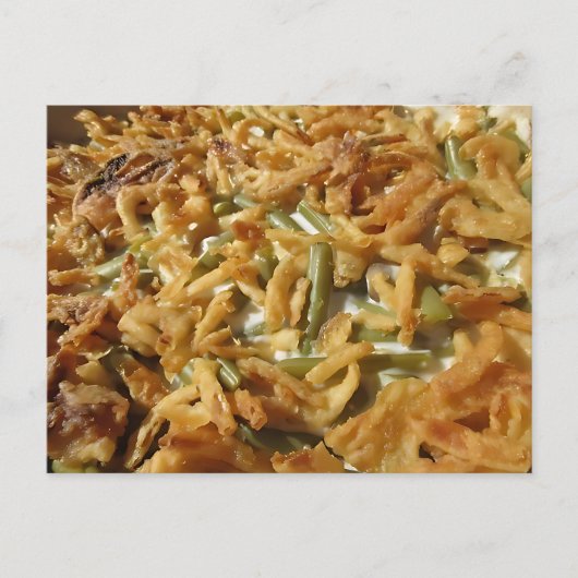 Green Bean Casserole Recipe ポストカード (正面)
