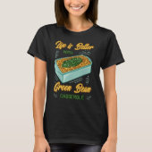 Green Bean Casserole Recipe Dish Snack String Bean Tシャツ (正面)