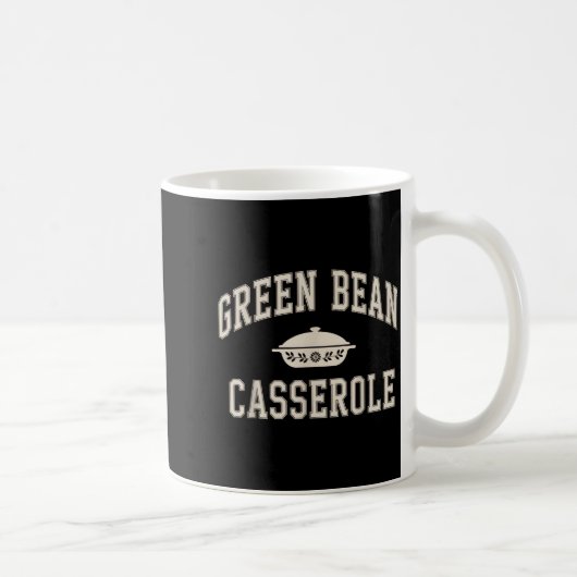 Green Bean Cerole Thanksgiving  コーヒーマグカップ (右)