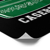 Green Bean Cerole Thanksgiving Humor Meme Men Wome ポスター (角)