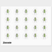 Green beetle ラウンドシール (シート)
