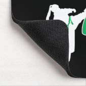 Green Belt Taekwondo Martial Arts Funny Judo Quote マウスパッド (コーナー)