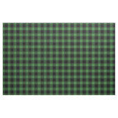 Green & Black Buffalo Plaid ファブリック (ファットクウォーター)