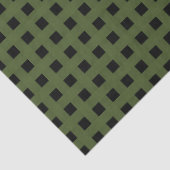 Green Black Weave Pattern 薄葉紙 (詳細)