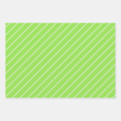 Green, Black & White ラッピングペーパーシート (正面3)