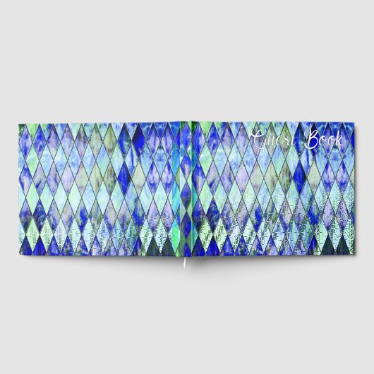 Green & Blue ゲストブック (全面)